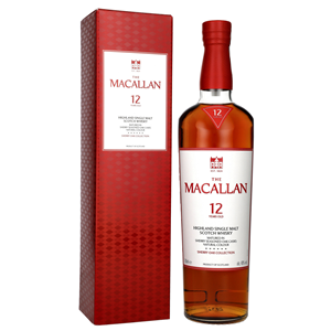 WHISKY SM MACALLAN 12Y SHERRY OAK 40% 0,7L GB