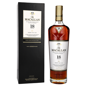 WHISKY SM MACALLAN 18Y SHERRY OAK 43%  0,7L