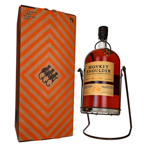 WHISKY MONKEY SHOULDER GORILLA 40% +CRADLE 4,5L GB