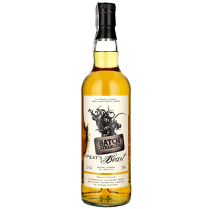WHISKY SM PEAT'S BEAST CASK STRENGTH 52,1%  0,7LGB