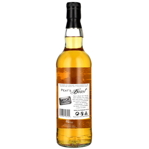 WHISKY SM PEAT'S BEAST CASK STRENGTH 52,1%  0,7LGB