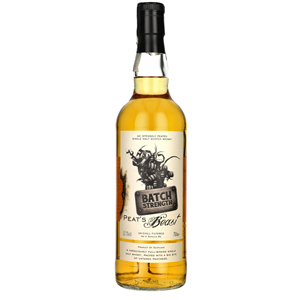 WHISKY SM PEAT'S BEAST CASK STRENGTH 52,1%  0,7LGB