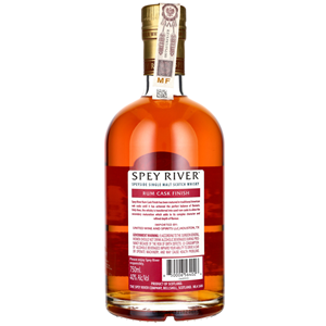 WHISKY SM SPEY RIVER RUM CASK 40% 0,75L GB