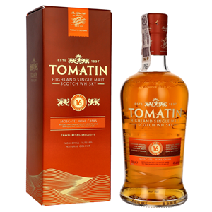 WHISKY SM TOMATIN 16Y MOSCATEL CASK  46%  0,7L GB