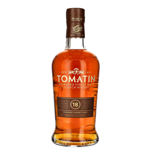 WHISKY SM TOMATIN 18Y SHERRY CASK FINISH 46%0,7LGB