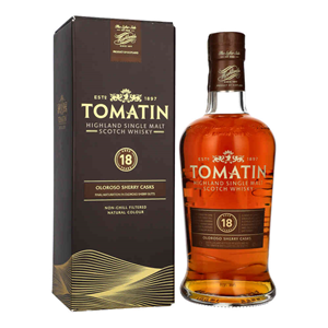 WHISKY SM TOMATIN 18Y SHERRY CASK FINISH 46%0,7LGB