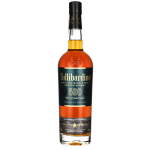 WHISKY SM TULLIBARDINE 500 SHERRY 43% 0,7L GB