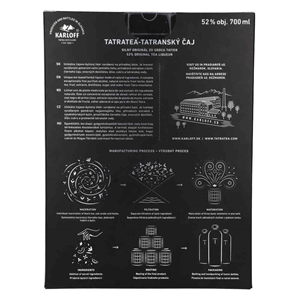 LIKIER TATRATEA ORIGINAL 52% 0,7L + 2 SHOT GLASS