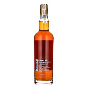 WHISKY SM KAVALAN EX-BOURBON OAK 46% 0,7L