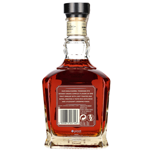 WHISKY TW JACK DANIELS SINGLE BARREL RYE 45% 0,7L