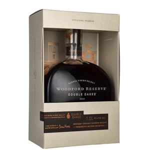 WHISKY WOODFORD RESERVE DOUBLE OAKED  43,2% 1L GB