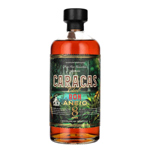 RUM CARACAS ANEJO 8YO 40% 0,7 L GB + MINI - ZESTAW